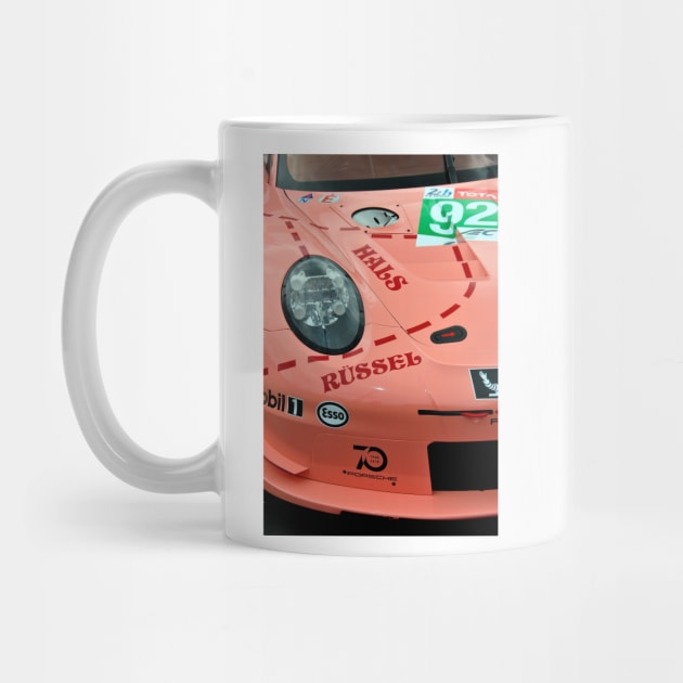 Pink Pig Germans Sports Motor Car by AndyEvansPhotos